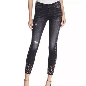 True Religion Halle super skinny jeans with rivets